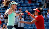 Wuhan Open: Sania-Hingis storm into doubles final