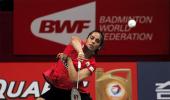 Saina's shock loss marks bad day for Indian shuttlers at Denmark Open