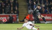 EPL PHOTOS: Krikic penalty gives Stoke victory at Swansea