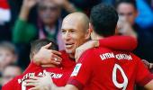 Bundesliga: Robben scores on comeback in Bayern's 1,000th league win