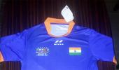 Cheeky reactions to India football jersey for BRICS Cup