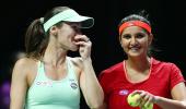 WTA Finals: Sania-Hingis virtually in semis after second win