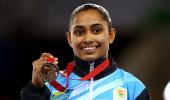 Gymnast Karmakar records another historic feat, wins gold in vaults