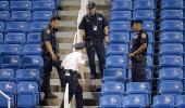 NYC teacher arrested for flying drone at US Open stadium