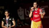 Marin a tough opponent but can be beaten, says Saina