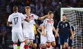 Euro qualifiers, PHOTOS: Germany put Scots on the rocks; Portugal win