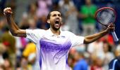 US Open PHOTOS: Cilic, Vinci fight their way into semis