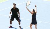 Paes wins US Open mixed doubles and scripts record. Congratulate him!