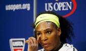 Serena finally falls after riding her luck