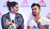 Virat, Sania have some healthy advice for young sportspersons...