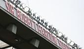 Charlton honoured as Old Trafford stand is named after him