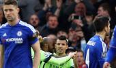 EPL PHOTOS: Aguero hat-trick keeps City on the rise; sinks Chelsea