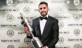 Mahrez first ever Leicester player to be named PFA Player of the Year