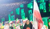 Meet Iran's first female flagbearer