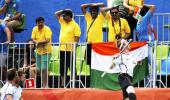 Germany sink India with late goal