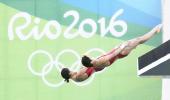 China grab gold in women's 10 metre synchronized diving