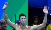 Golden send-off for Phelps as US wins 4 x 100 relay