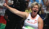 Poland's Wlodarczyk sets women's hammer world record