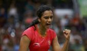 Saina shocked; Sindhu, Srikanth keep badminton medal hopes alive