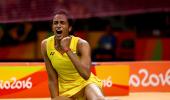 Sindhu shocks world No. 2 Yihan to enter Rio Olympics semis