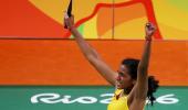 Highlights of Day 13: Sindhu shines; Narsingh ban dampens spirits