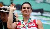 Barred from Games, Russia's Isinbayeva to join IOC athletes' body