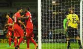 League Cup: Liverpool rout Burton; West Brom, Watford booted out