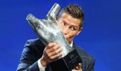 Ronaldo beats club-mate Bale to become UEFA's Best Player in Europe