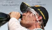 Hamilton podium sours Rosberg's Belgian win