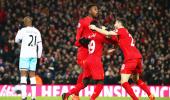 EPL PIX: Origi spares Liverpool blushes against West Ham