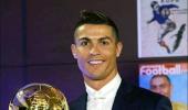 Ronaldo's golden year rewarded with fourth Ballon d'Or