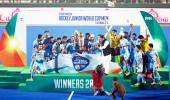 Dominant India down Belgium to win Jr Hockey World Cup title