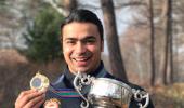 Keshavan storms to gold medal at Asian Championship