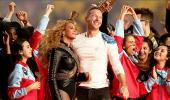 PHOTOS: Beyonce, Bruno Mars heat up Coldplay's Super Bowl halftime show