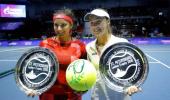 Streak continues! Mirza-Hingis win 40th match to lift St Petersburg title