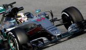 Formula One: Hamilton hails 'fantastic' car as first test ends