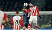 PHOTOS: Ten-man PSV hold on to frustrate Atletico Madrid