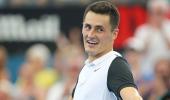 Brisbane International: Tomic proving to be giant killer at 'home'