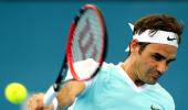 PHOTOS: Champion Federer sets up Raonic final in Brisbane