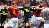 European football: Roma held by Verona; Monaco up to second in France