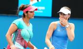 Sania, Bopanna ease into second round at Australian Open