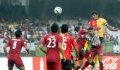 I-League derby: Spoils shared in lacklustre encounter