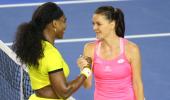 Serena demolishes Radwanska to make seventh Australian Open final