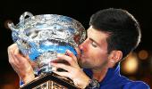 Djokovic matches Roy Emerson's record with 6th Aus Open title