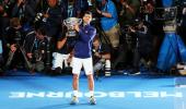 PHOTOS: How Djokovic tamed Murray en route to his sixth Aus Open title