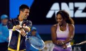 Djokovic, Serena named players of 2015, Sania-Hingis crowned Doubles champions