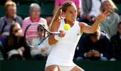 Cibulkova on a roll, while Bouchard loses her cool