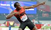 Bolt shines on London return but hurdler Harrison takes the glory