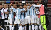 Argentina, sans Messi, open Copa America account vs. Chile