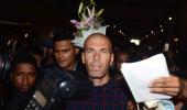 First Look: France football legend Zidane in Mumbai